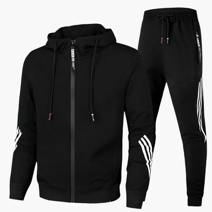 Herren Trainingsanzug Sportlich Modern Freizeit Fitness Jogginganzug