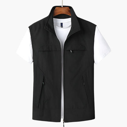 Men's Outdoor Vest – Modern Sleeveless Casual Vest for Everyday & Activities